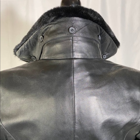 Aviator jacket with faux fur and zip insulation - Picture 7 of 8
